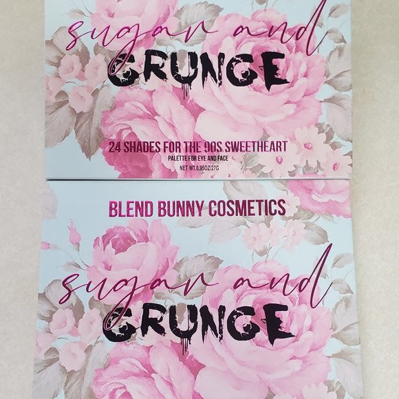Indie Brand BLEND BUNNY COSMETICS Sugar and Grunge eyeshadow palette - Picture 8 of 8